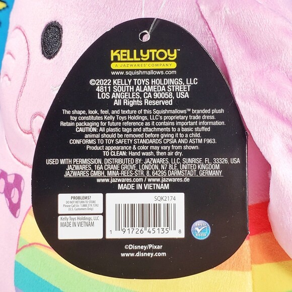 Squishmallow Bing Bong Disney 8" UltraSoft Stuffed Pride Collection Plush NWT - Picture 12 of 12